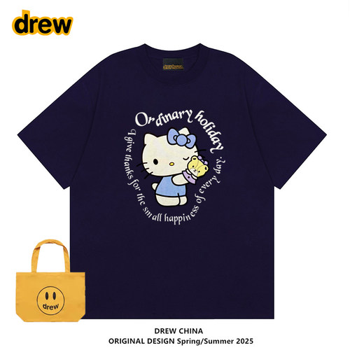 Drew联名HelloKittyT恤