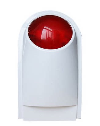 大华室外防水声光报警器JS-104警号户外声光报警箱防剪喇叭警报器