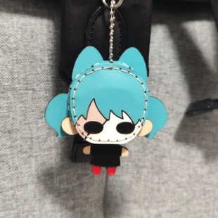 sallyface 游戏周边 手工真皮大头挂件钥匙扣