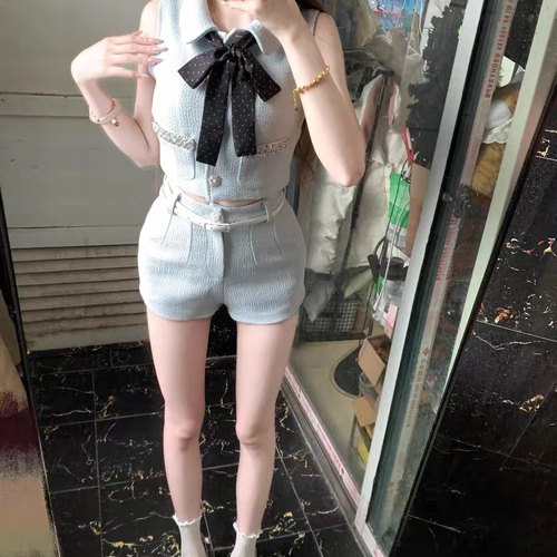 小香风千金套装女高级感两件套