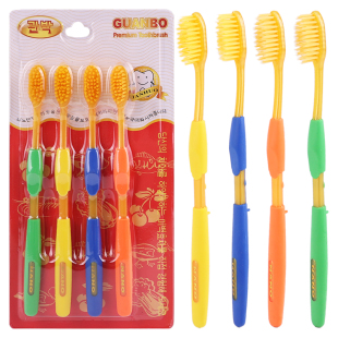 送小礼物 韩国纳米树脂双层软毛牙刷成人卫生抗菌竹炭牙刷 包邮