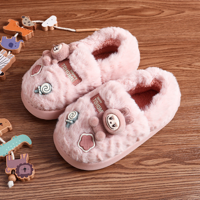儿童棉拖鞋冬季新款保暖防滑