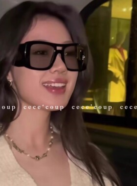 明星同款 美式复古！新品2026 大方框显瘦墨镜 太阳镜女男