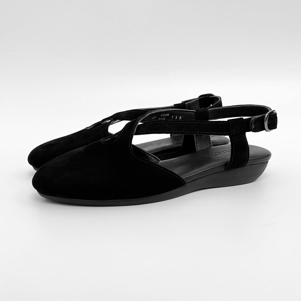 柜雅氏凉鞋女小众包头真皮平底鞋柔软舒适软面软底透气法式女鞋夏