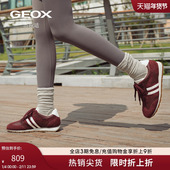 休闲鞋 GEOX杰欧适2025秋冬女鞋 舒适百搭厚底圆头运动时尚