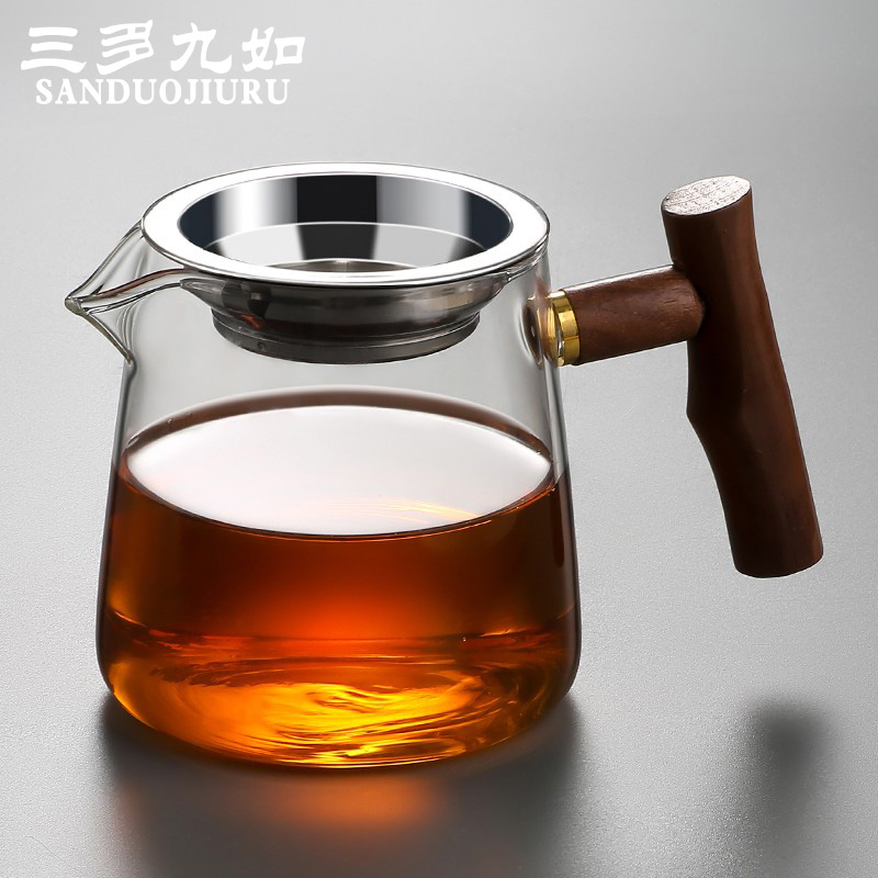 公道杯茶漏一体耐热玻璃不炸裂