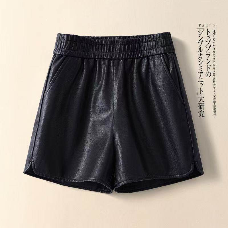 秋冬季新款黑色口袋PU皮裤女高腰百搭a字裤阔腿裤靴裤皮短裤女潮,女装/女士精品,休闲裤,淘宝优惠券,粉丝福利购,淘宝优惠卷