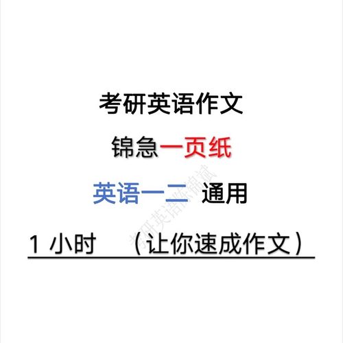 2026考研英语作文陈锦斌锦急