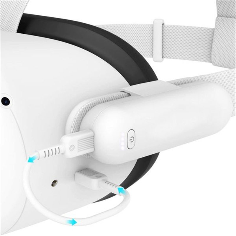 适用于Quest3S/2/3外置VR眼镜续航电池 Pico 4 充电宝眼镜5000mAh,智能设备,动态传感器,淘宝优惠券,粉丝福利购,淘宝优惠卷