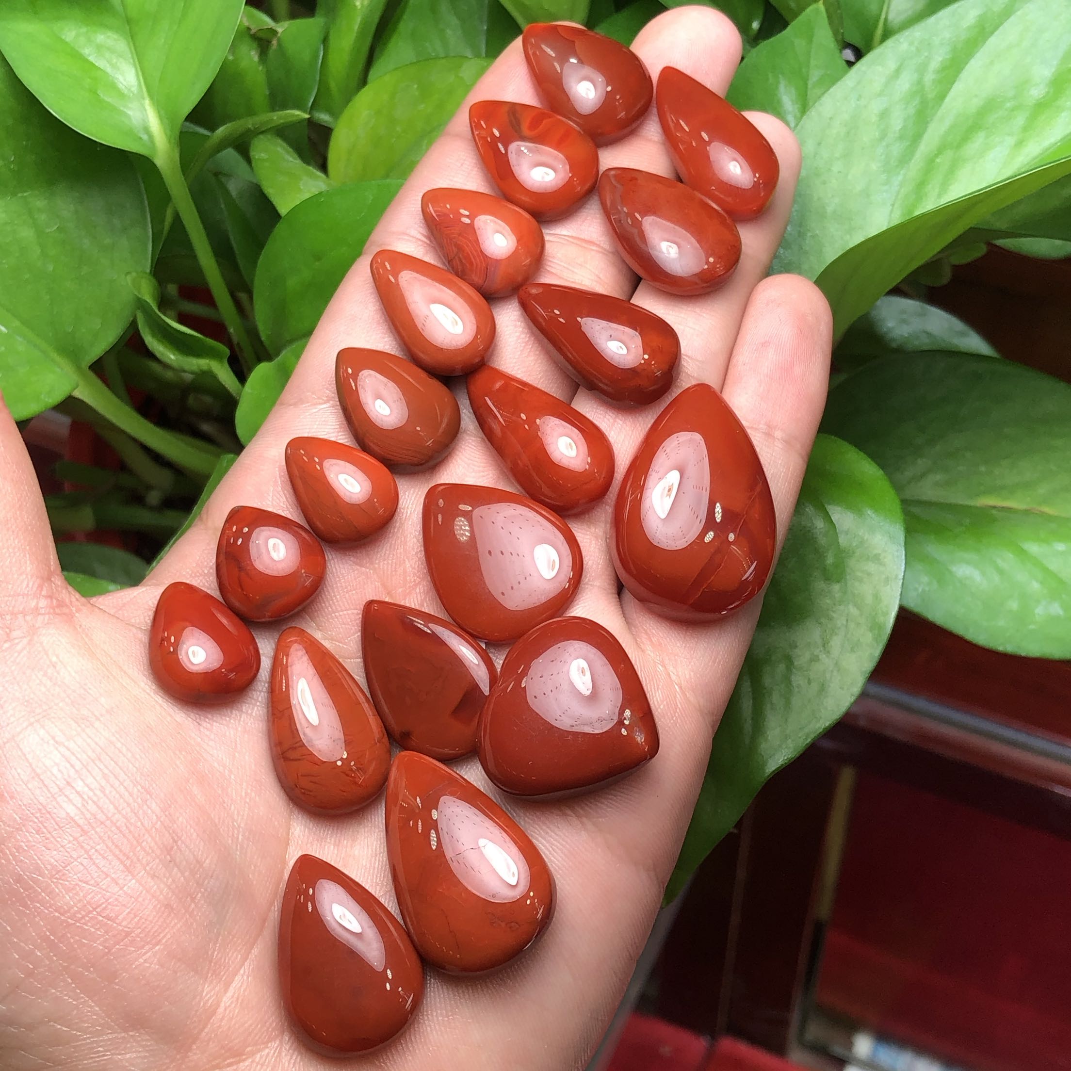 火焰纹满色可做毛衣链南红玛瑙