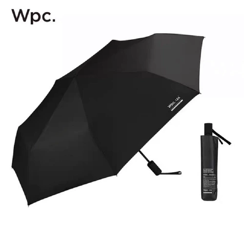 Импортированный WPC Полностью автоматическая защита от солнца, дождь, двойное солнцезащитное средство, виниловый усовершенствованный не мощный зонтик иза мужской бизнес
