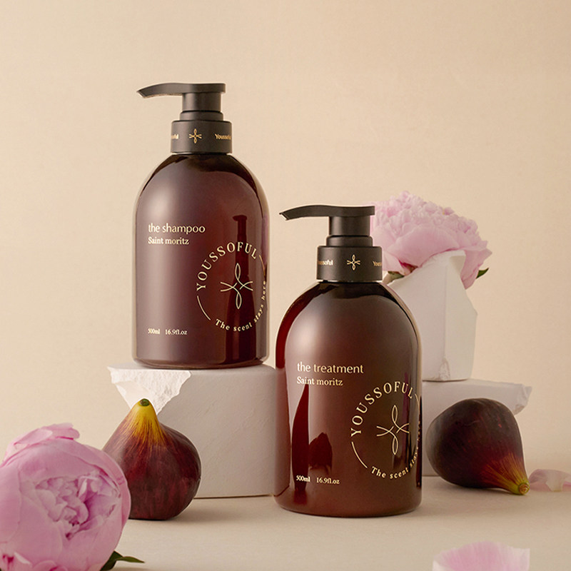 韩国YOUSSOFUL站姐香氛洗发水发膜护发素saint moritz香水
