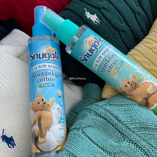 自用推荐▲韩国本土snuggle小熊衣服增香去味喷雾棉花清新皂香