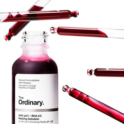 The ordinary:30%果酸+2%水杨酸精华 改善粗糙平滑肌肤 调节油脂