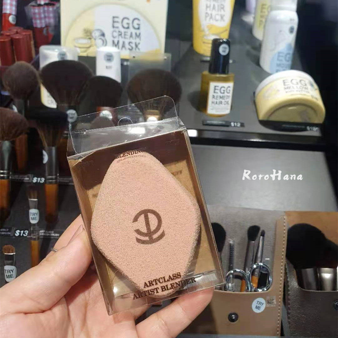 韩国▲too cool for school上妆辅助工具 干湿两用 菱形粉扑