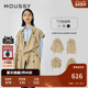 秋季 新品 英伦风可拆卸多穿短款 MOUSSY 风衣外套010HAS30 0311