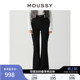 美式 新品 风高腰微喇牛仔裤 马蹄裤 2720 MOUSSY 女010GAA12 春季