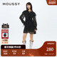 雪纺连衣裙女028HSZ30 MOUSSY 0571 法式 浪漫优雅短款 春季 新品