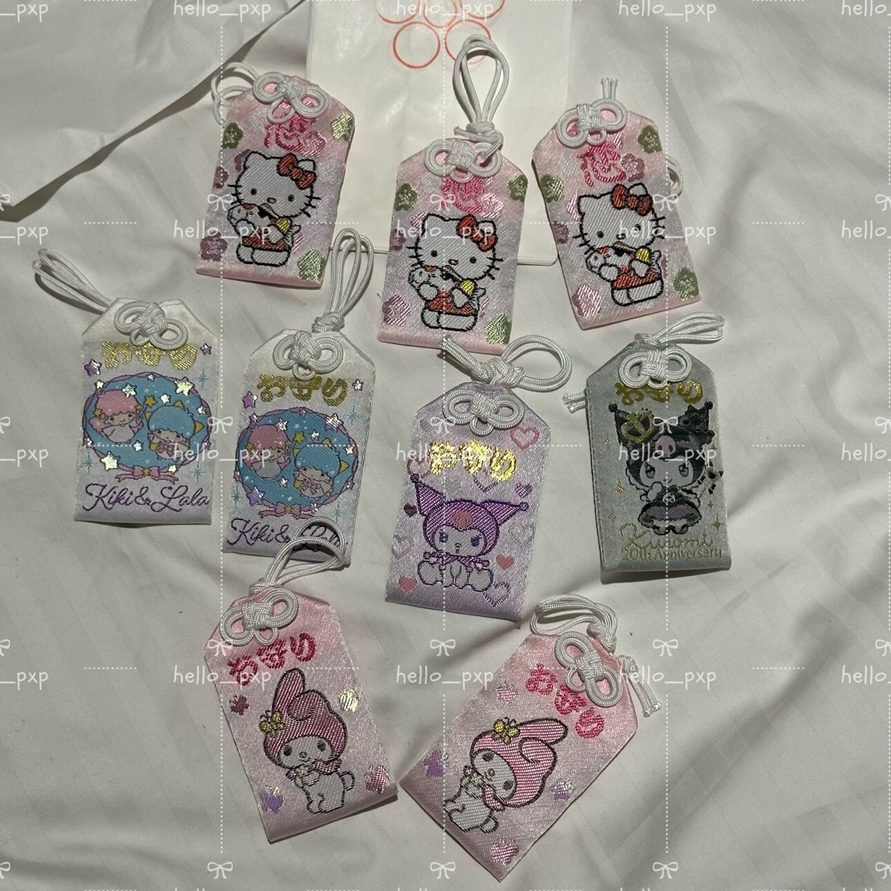 日本京都锦天满宫开运挂件美乐蒂hello kitty恋爱良缘御守护身符