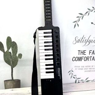 美派midiplus多功能肩挎式band键盘无弦融合吉他便携式智能MIDI