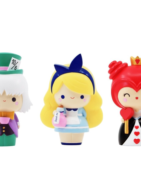 【Momiji官方店】密语娃娃爱丽丝全套3只 童话故事系列树脂材质