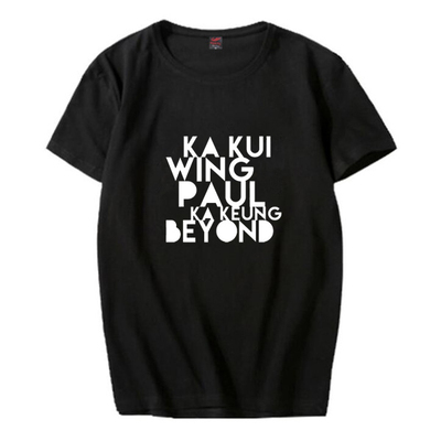 Beyond 35周年巡展纪念版T恤 短袖 男女同款衣服黄家驹纯棉半袖潮