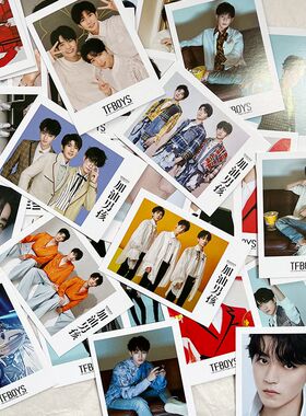 TFBOYS小卡王俊凯易烊千玺王源高清明星珍藏拍立得写真照片LOMO卡
