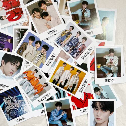 tfboys易烊千玺明信片超清LOMO卡