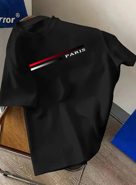 2026TK跨境外贸速卖通亚马逊独立站夏季男女同款字母印花短袖T恤