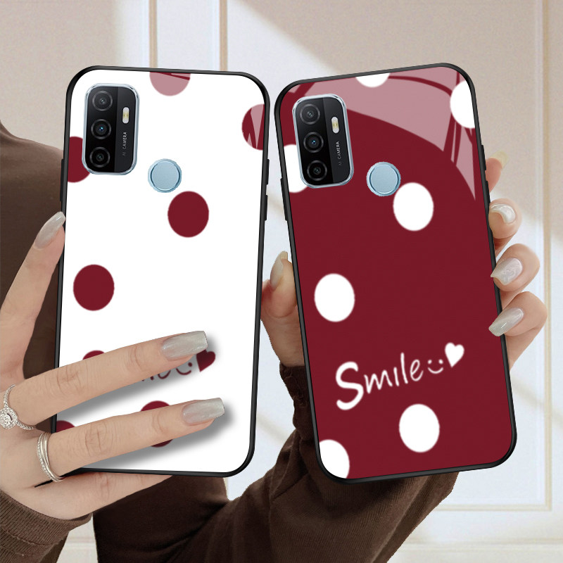 适用oppoA32手机壳新款A35钢化玻璃A36镜面保护套oppo A11x镜头全包A11s防摔A1硬壳A3男女情侣款创意高级爱心,3C数码配件,手机保护套/壳,淘宝优惠券,粉丝福利购,淘宝优惠卷