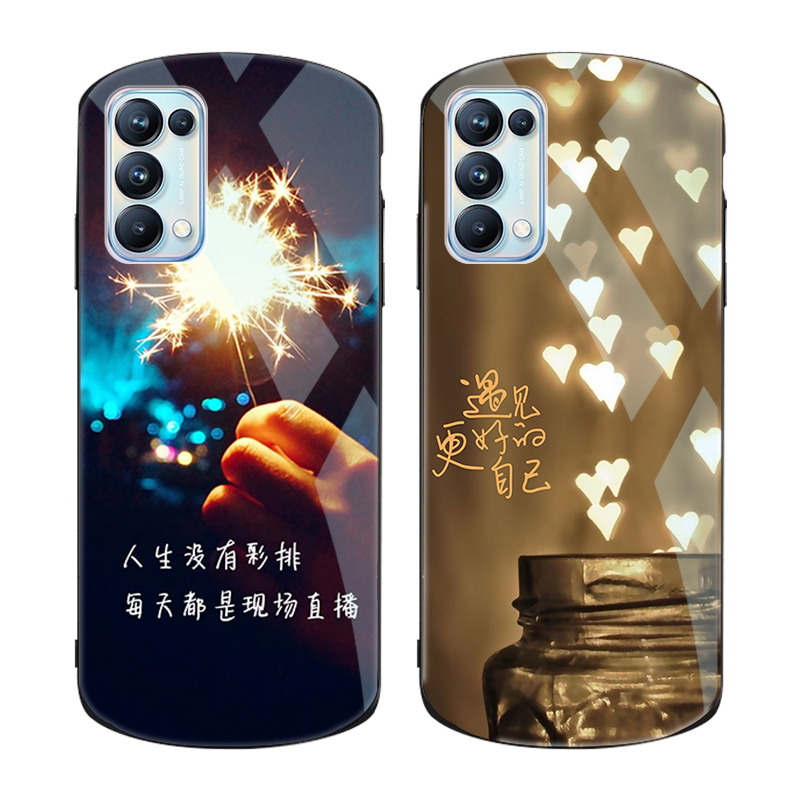oppo手机壳款潮椭圆形日韩时尚