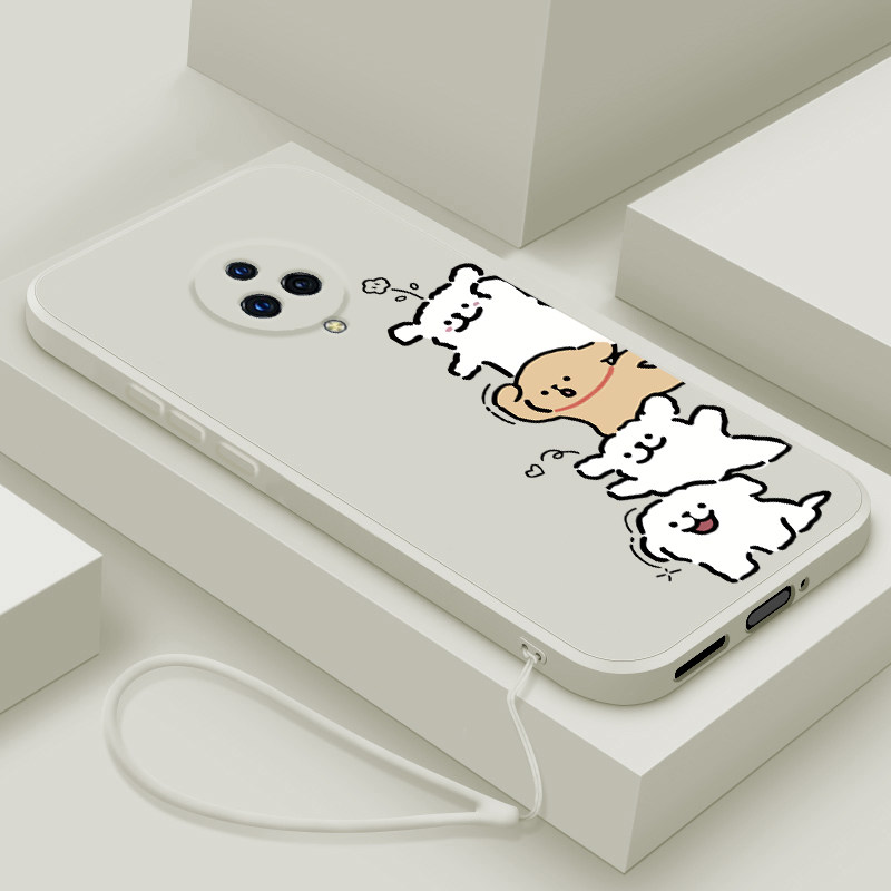 液态硅胶软壳 镜头全包 卡通个性