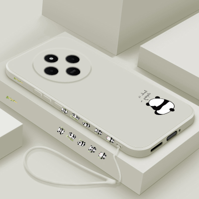 适用红米14C手机壳新款小米redmi14C液态硅胶软壳4G镜头全包防摔超薄保护套学生老人男女生卡通可爱外壳熊猫