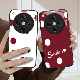 钢化玻璃保护套findx8ultra镜头全包findx8pro防摔硬壳男女情侣高级爱心 findx8s 适用oppo findx8手机壳新款