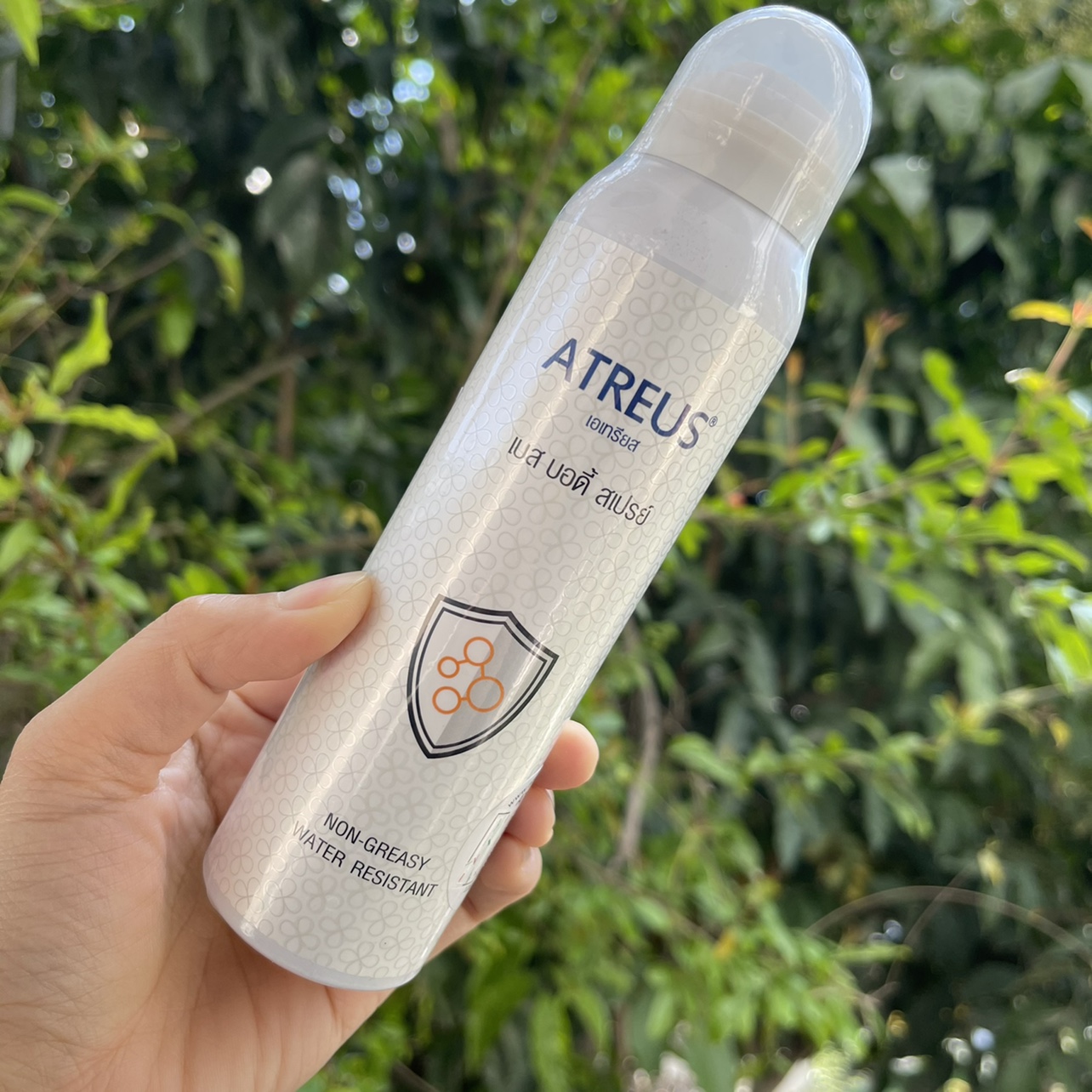 泰国atreus牛奶防晒喷雾海边军训防水户外保湿不油腻全身SPF50