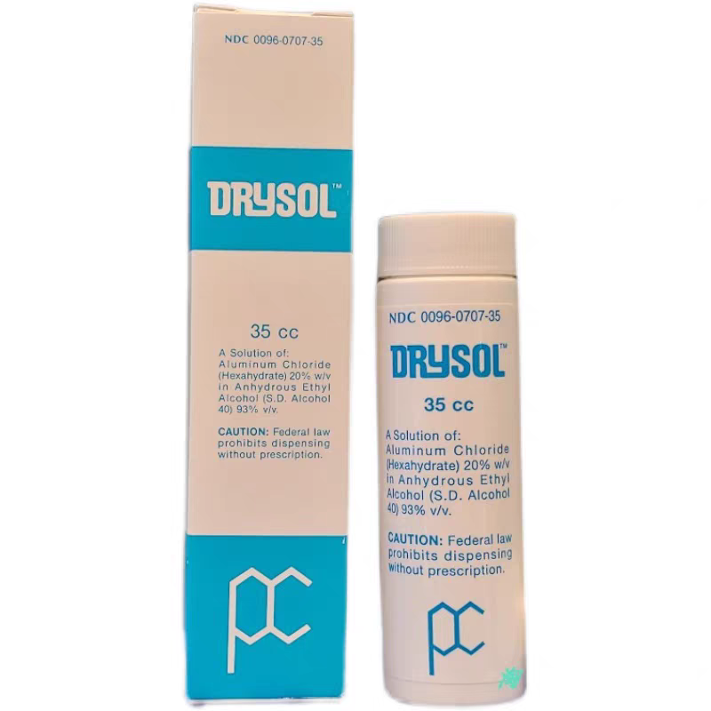 美国进口DRYSOL止汗水 长效止汗 治汗 35ml