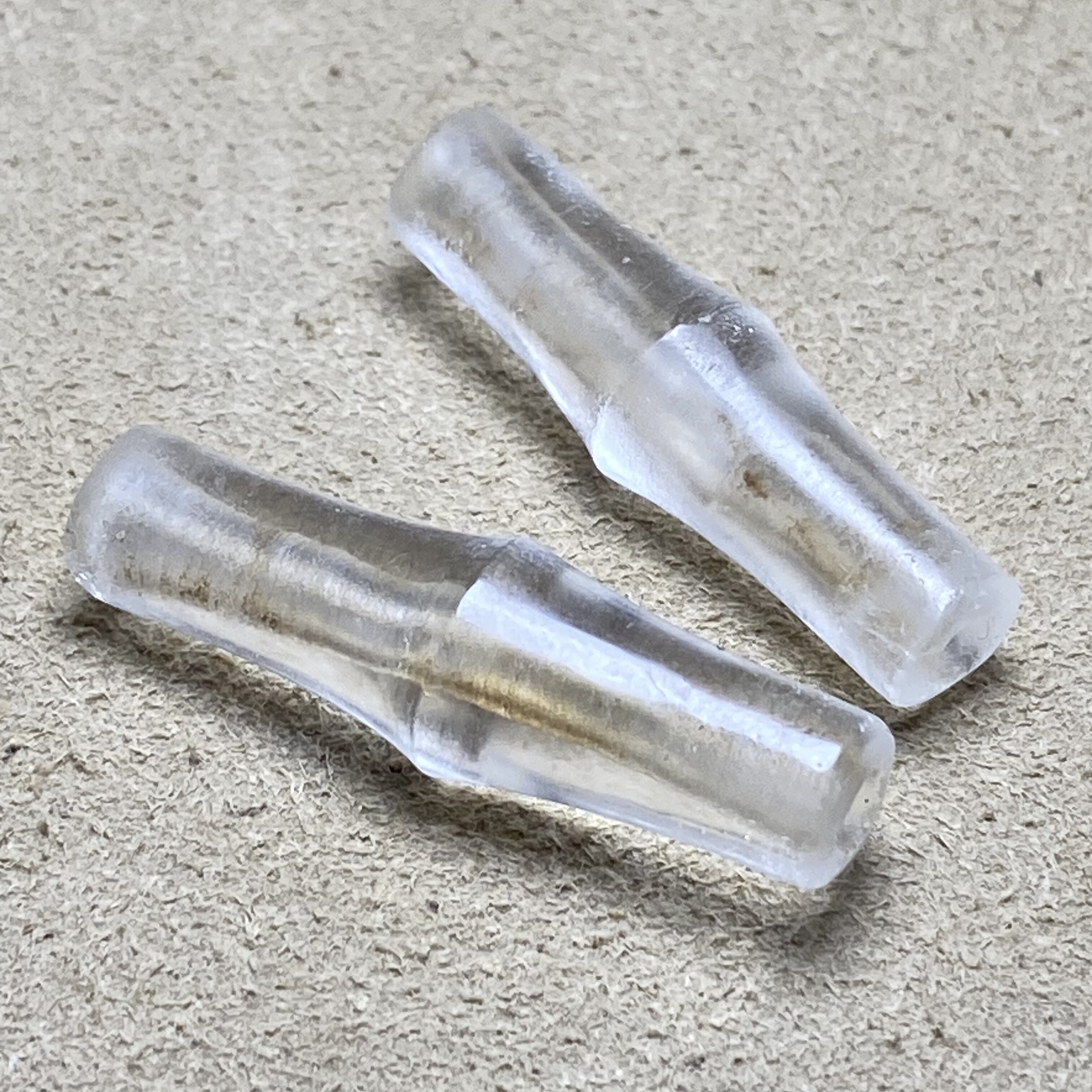 天然老料白水晶手链配珠尼泊尔白水晶竹节管勒子水晶项链佛珠配饰