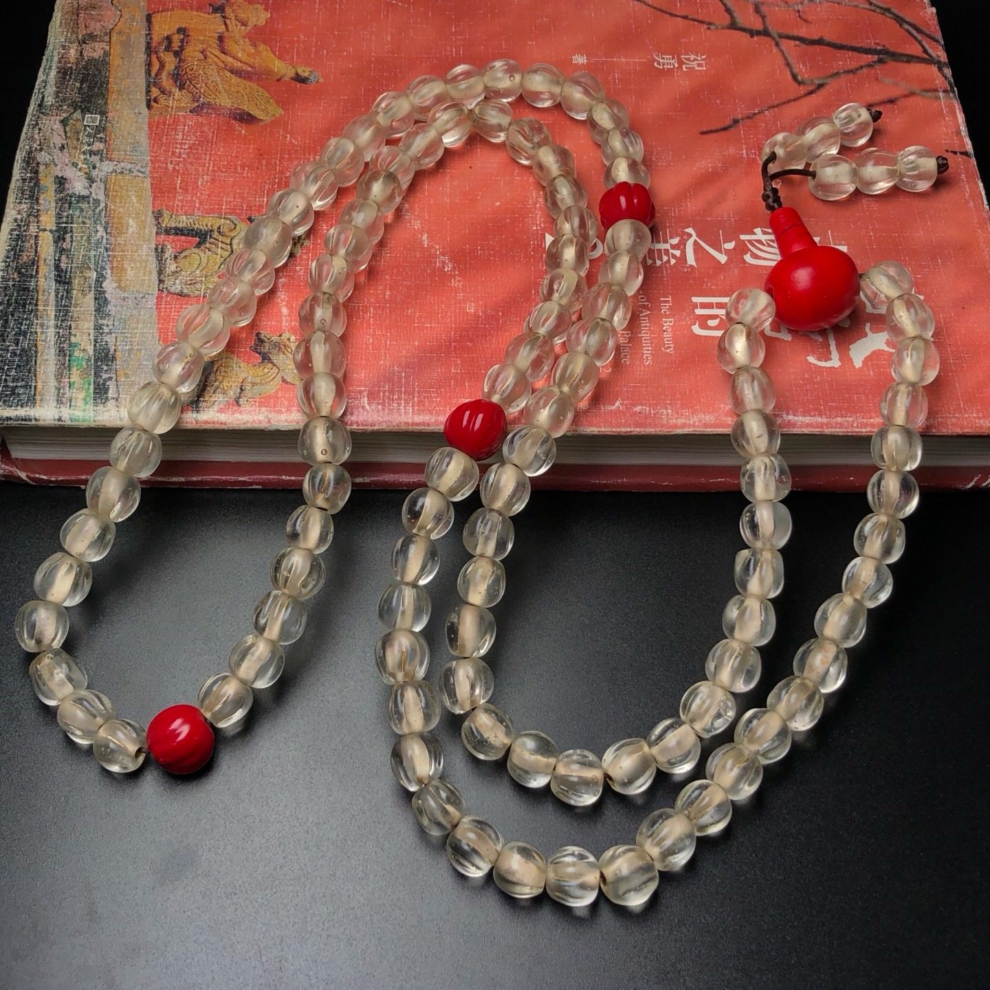 古玩文玩高油包浆多棱瓜珠琉璃项链南瓜珠老琉璃手串,饰品/流行首饰/时尚饰品新,琉璃,淘宝优惠券,粉丝福利购,淘宝优惠卷