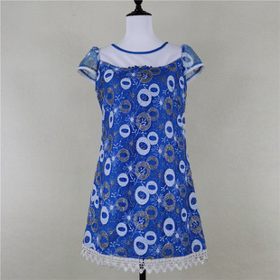 台湾品牌专柜正品折扣高端大牌女装可婕夏款断码清仓连衣裙3252H