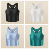 宽肩带分体泳衣女单件性感美背游泳衣比基尼上衣潜水服游泳馆泳装