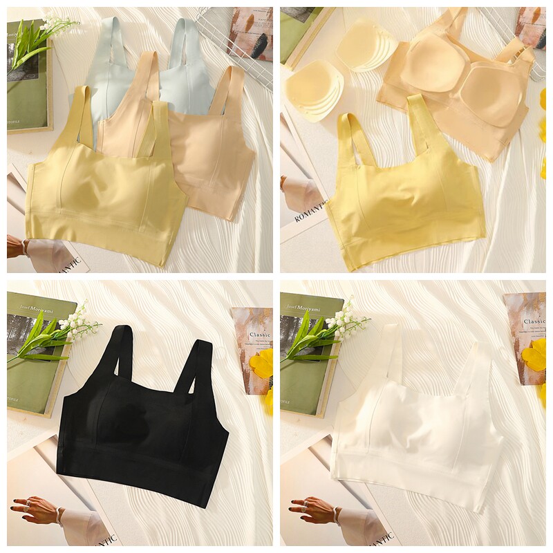 户外运动游泳背心女分体防晒速干泳衣无钢托浮潜打底防走光文胸