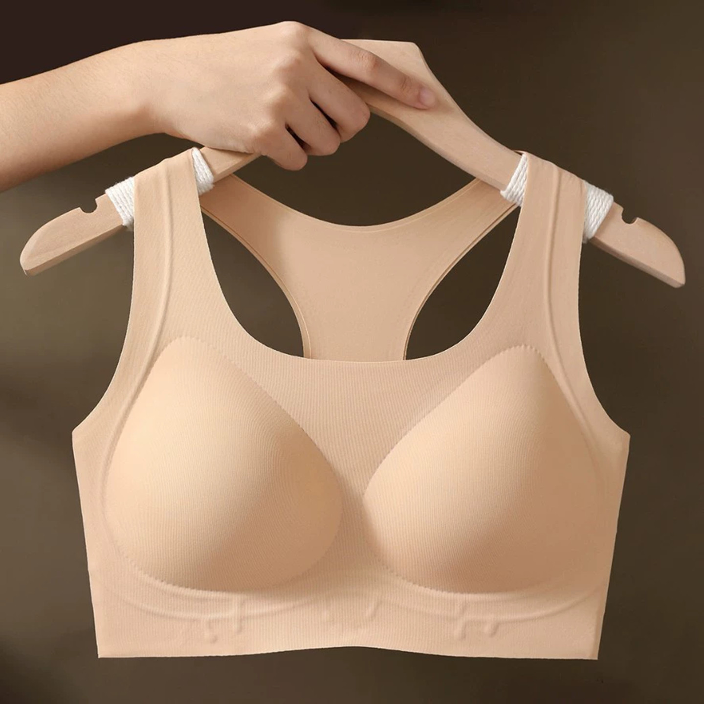 游泳专用内衣大码女士泳衣上衣单件女大胸泡温泉速干内搭背心文胸