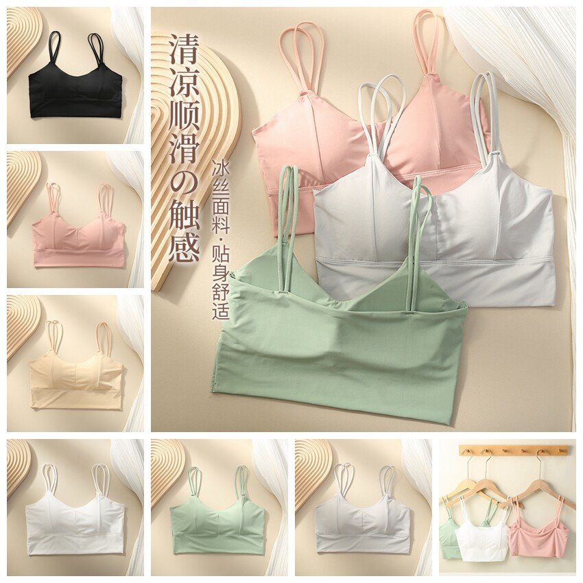 泳衣女夏2022新款分体性感高腰大胸比基尼显瘦小个子保守背心泳装