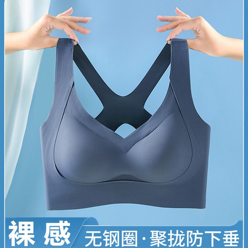 女士聚拢无钢圈分体游泳衣冲浪背心带胸垫无钢托潜水打底沙滩外穿