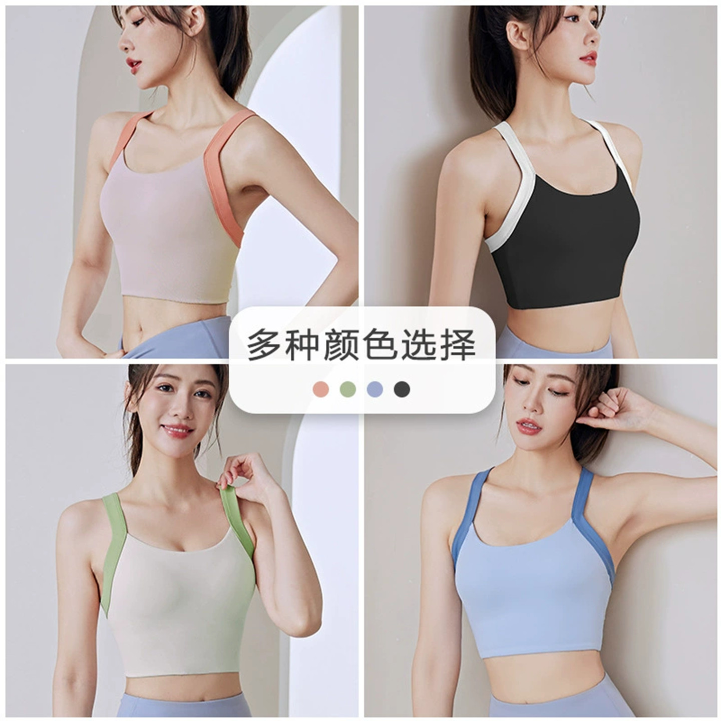 潜水服分体泳衣女单件上衣防晒胸罩学生保守速干浮潜冲浪分体背心