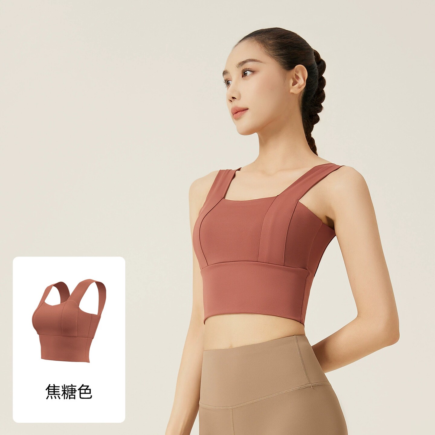 成人泳衣款背心上衣女速干潜水打底运动游泳夏外穿海滩冲浪文胸罩