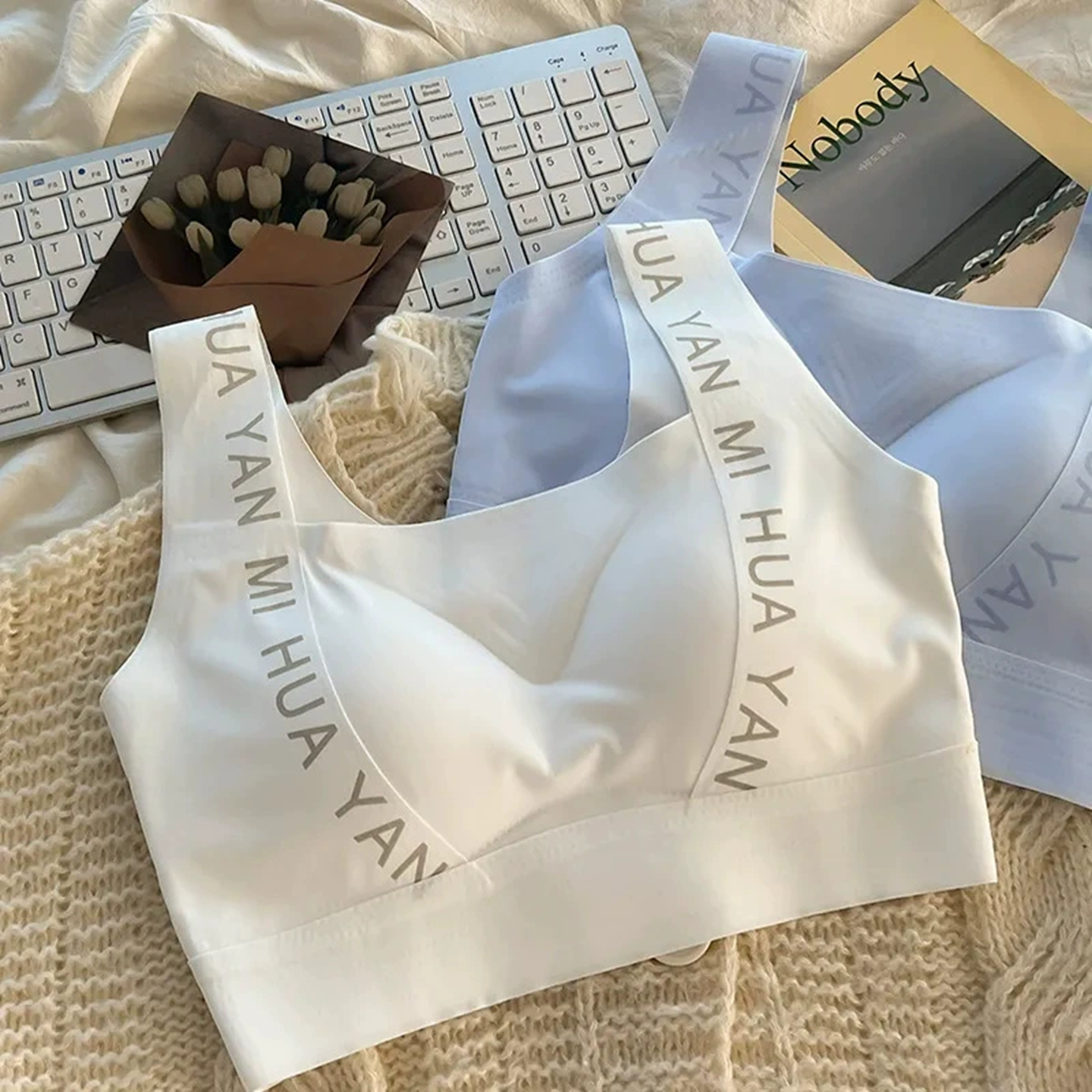 潜水服内搭聚拢速干文胸游泳内衣女比基尼水母衣打底胸罩分体背心