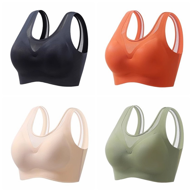 沙滩比基尼分体游泳衣女士泡温泉背心一体式固定杯防下垂聚拢泳装