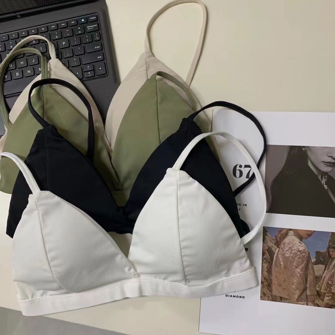 ins网红时尚性感调整型比基尼泳衣女小胸聚拢带胸垫沙滩度假泳装