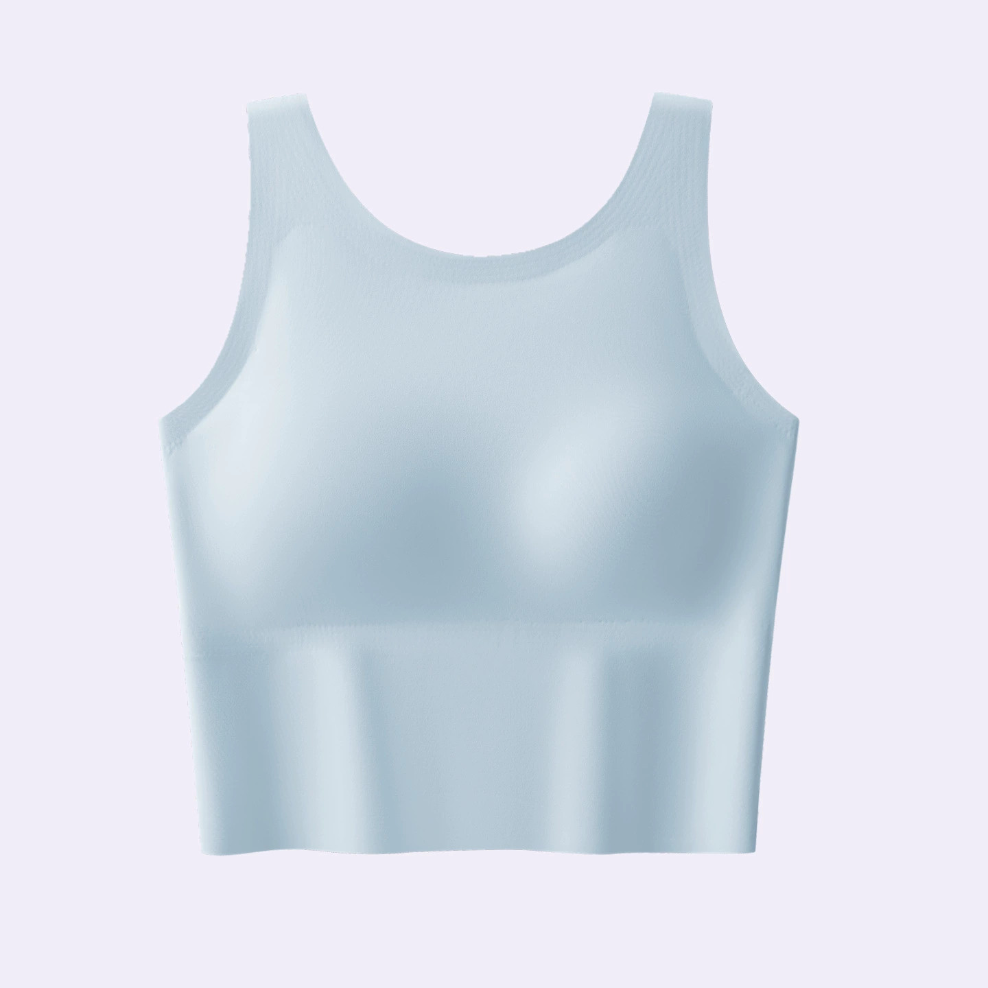 防上滑下垂带固定胸垫分体式游泳背心女海边沙滩玩水冲浪夏季外穿